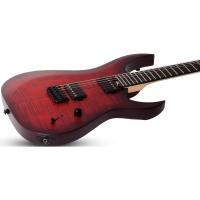 Schecter Sunset-6 Extreme Elektro Gitar (Scarlet Burst)