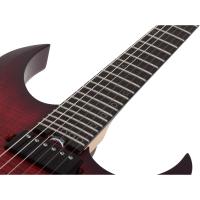 Schecter Sunset-6 Extreme Elektro Gitar (Scarlet Burst)
