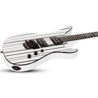 Schecter Synyster Standard Elektro Gitar (White w/Black Pinstripes)