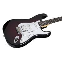 Schecter Traditional Custom Elektro Gitar (Black Cherry Burst)