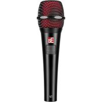 sE Electronics V7 PTT Supercardioid Talkback Dynamic Handheld Vokal Mikrofonu (Siyah)