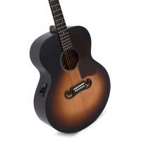 Sigma GJM-SGE Grand Jumbo Elektro Akustik Gitar (Satin Sunburst)