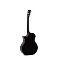Sigma GMC-STE-BKB Cutaway Elektro Akustik Gitar (Blackburst)