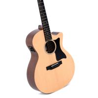 Sigma GMC-STE Cutaway Elektro Akustik Gitar (Natural)