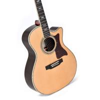 Sigma SGRC-41E Grand Om Elektro Akustik Gitar (Natural)