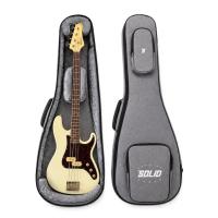 Solid Case Bas Gitar Premium Gigbag (Gri)