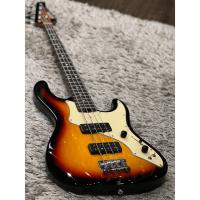 Soloking MJ-1 Classic Bass in 3 Tone Sunburst with Roasted Maple Neck and Rosewood FB 