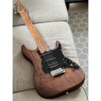 Soloking MS-1 Classic ASH MOD in Torched Black with Roasted Flame Maple Neck and. Seymour Duncan TB-4 W/Gigbag
