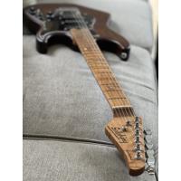 Soloking MS-1 Classic ASH MOD in Torched Black with Roasted Flame Maple Neck and. Seymour Duncan TB-4 W/Gigbag