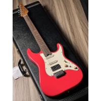 Soloking MS-11 Classic MKII with Rosewood FB in Fiesta Red W/Gigbag