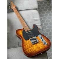Soloking MT-1 FM Artisan with Solid 5A Flame Top in Honeyburst W/Hardcase