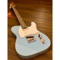 Soloking T-1B Vintage MKII with Roasted Maple Neck and Rosewood FB in Sonic Blue W/Gigbag