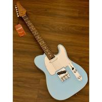 Soloking T-1B Vintage MKII with Roasted Maple Neck and Rosewood FB in Sonic Blue W/Gigbag