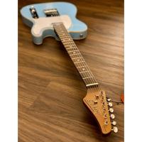 Soloking T-1B Vintage MKII with Roasted Maple Neck and Rosewood FB in Sonic Blue W/Gigbag