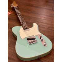 Soloking T-1B Vintage MKII with Roasted Maple Neck and Rosewood FB in Surf Green W/Gigbag