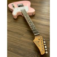 Soloking T-1B Vintage MKII with Roasted Maple Neck and Rosewood FB in Shell Pink W/Gigbag