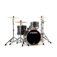 Sonor 20" ProLite Serisi 4 Parça Akustik Davul Seti (Ebony White Stripes)