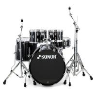 Sonor AQ1 Stage Akustik Davul Seti (Piano Black)