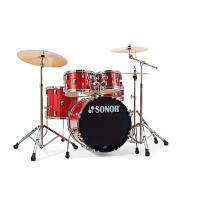 Sonor AQX Studio 20" Akustik Davul Seti (Red Moon Sparkle)