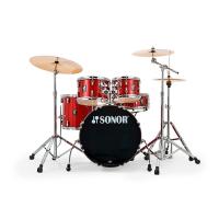 Sonor AQX Studio 20" Akustik Davul Seti (Red Moon Sparkle)