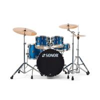Sonor AQX Studio 20" Akustik Davul Seti (Blue Ocean Sparkle)