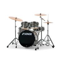 Sonor AQX Studio 20" Akustik Davul Seti (Black Midnight Sparkle)