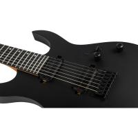 Spira S-407MBK 7 Telli Elektro Gitar (Mat Siyah)