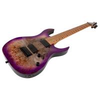 Spira S-457 TPP 7 Telli Elektro Gitar (Trans Purple)