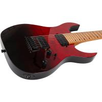 Spira S-457 TRD 7 Telli Elektro Gitar (Kırmızı Siyah)