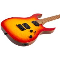 Spira S-500 QFB Elektro Gitar (Fireburst)