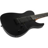 Spira T-407 MBK 7 Telli Elektro Gitar (Mat Siyah)
