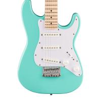 Squier Mini Stratocaster Akçaağaç Klavye Sea Foam Green Elektro Gitar