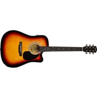 Squier SA-105CE Dreadnought Cutaway SBS