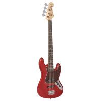 SX BD1-CAR 4 Telli Bas Gitar (Candy Apple Red)