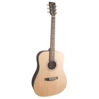 SX SD204TBK Dreadnought Akustik Gitar