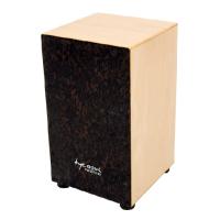 Tycoon 29 Series Siam Oak Cajon With Black Makah-Burl Front Plate