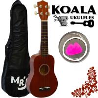 Ukulele Seti Koala Kılıf+Pena+Takım Tel Hediye KA215BR