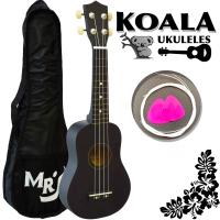 Ukulele Seti Koala Kılıf+Pena+Takım Tel Hediye KA215BK