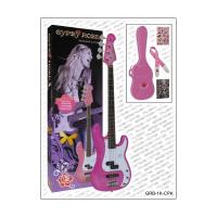 VALENCIA GRB1KCPK BAS GİTAR GYPSY ROSE SET (GIGBAG, SEHPA, STICKERS,