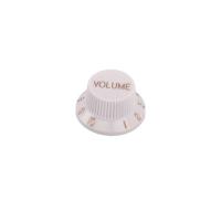VALENCIA PNB1VWT GİTAR VOLUM DÜĞME BAŞLIĞI, PLASTİK, BEYAZ, DR.PART