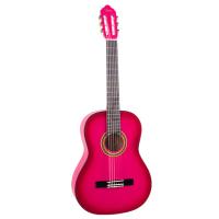 VALENCIA VC102TPKS KLASİK GİTAR SAP ÇELİKLİ 1/2 PEMBE SUNBURST