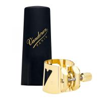 Vandoren LC080P Optimum Tenor Saksafon V16 Bek Gold Bilezik,Plastik Kapak