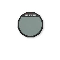 VICFIRTH PAD6 6" TEK TARAFLI ÇALIŞMA PADI, YUMUŞAK LASTİK (SOFT 