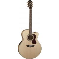 Washburn HJ40SCE Heritage 40 Seris Jumbo Kasai Elektro Akustik Gitar