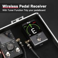 Xvive XV-P58 Akort Aletli Receiver Pedallı 5.8GHZ Kablosuz Gitar Bağlantı Sistemi - Siyah