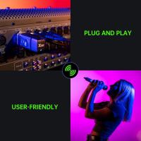 Xvive XV-U3 Mikrofonlar için Kablosuz Bağlantı Sistemi