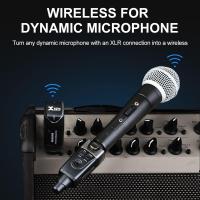 Xvive XV-U3D Stereo Audio Aktarımı için Çift Alıcı ve Vericili Kablosuz Bağlantı Sistemi