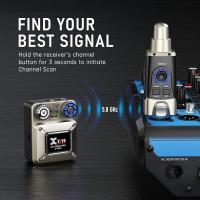 Xvive XV-U45R4 4 Alıcı + 1 Vericili Kablosuz In-Ear Monitör Sistemi