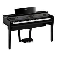 Yamaha Clavinova CVP-909 Dijital Piyano (Parlak Siyah)