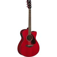Yamaha FSX800CRR Elektro Akustik Gitar (Ruby Red)